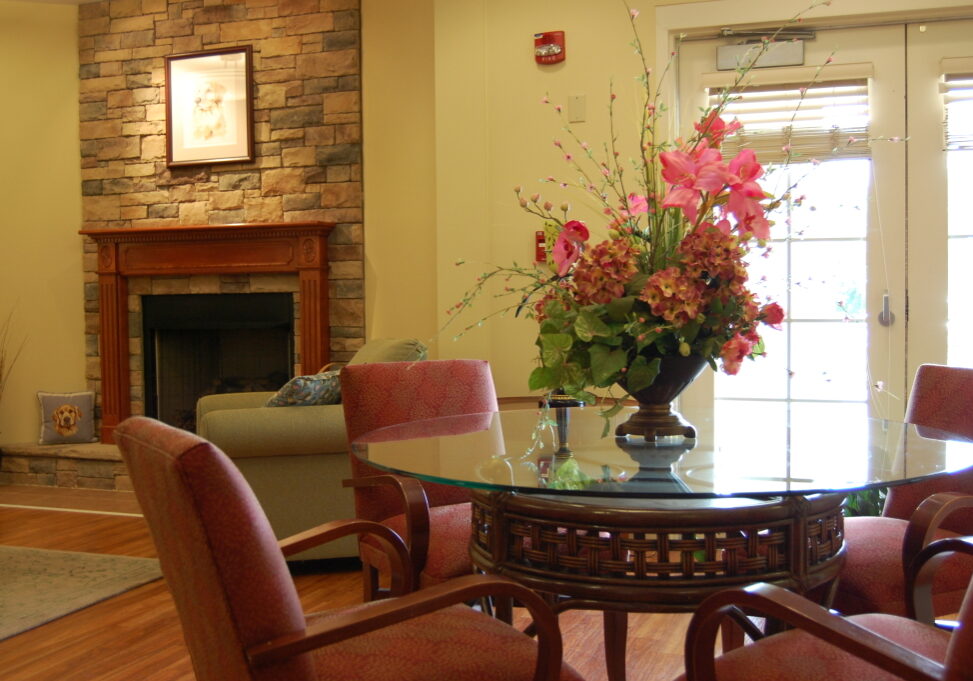 The family room at the Compassionate Care Center. First Tuesday Tours begin Feb. 2 and continue on the first Tuesday of each month, from noon until 6 p.m. All are welcome.